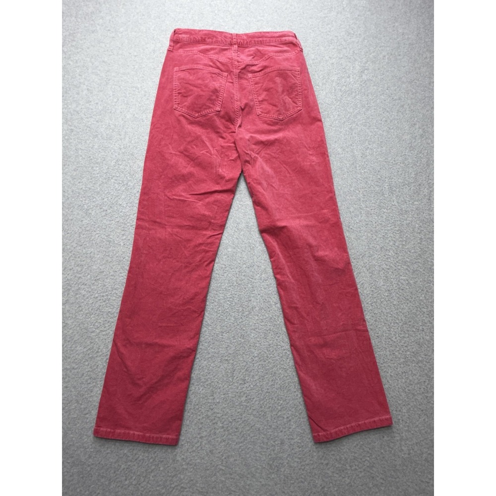 Boden Pants Jeans Womens 6 Regular Red Straight Leg 5-Pocket Stretch Cotton - Picture 11 of 12